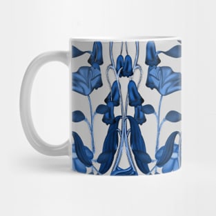 Icy frozen flowers Mug